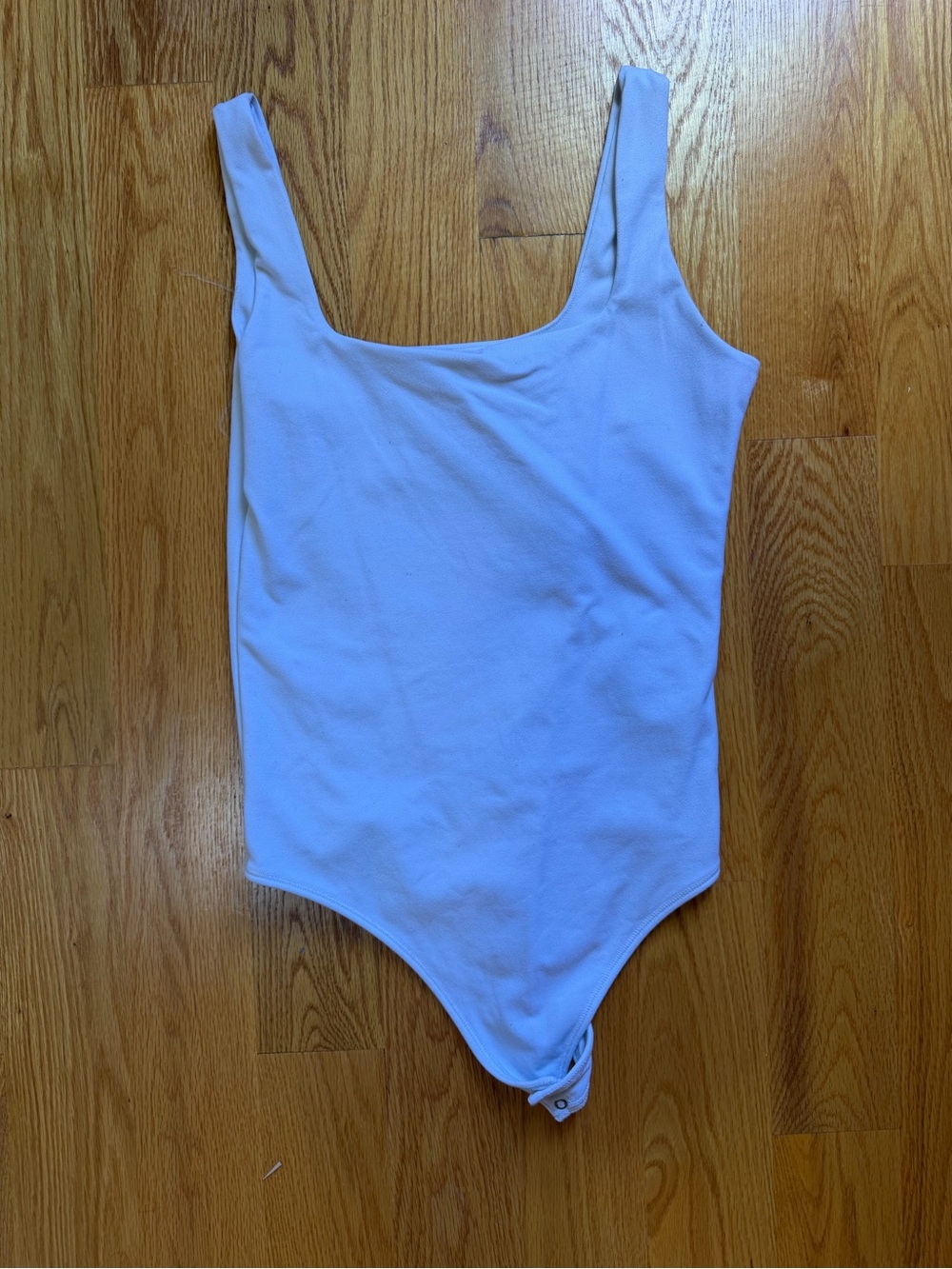Abercrombie and Fitch White One-Piece Bodysuit
